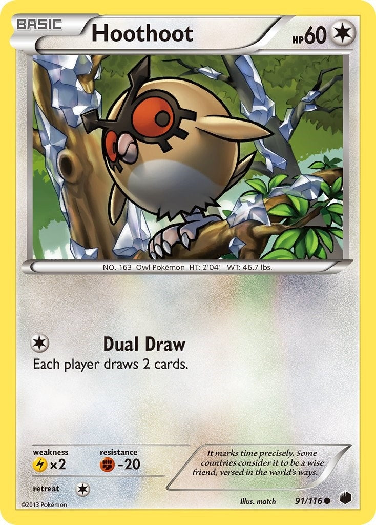 Hoothoot (91/116) (PLF)