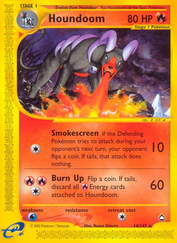 Houndoom (14) (014/147) (AQ)