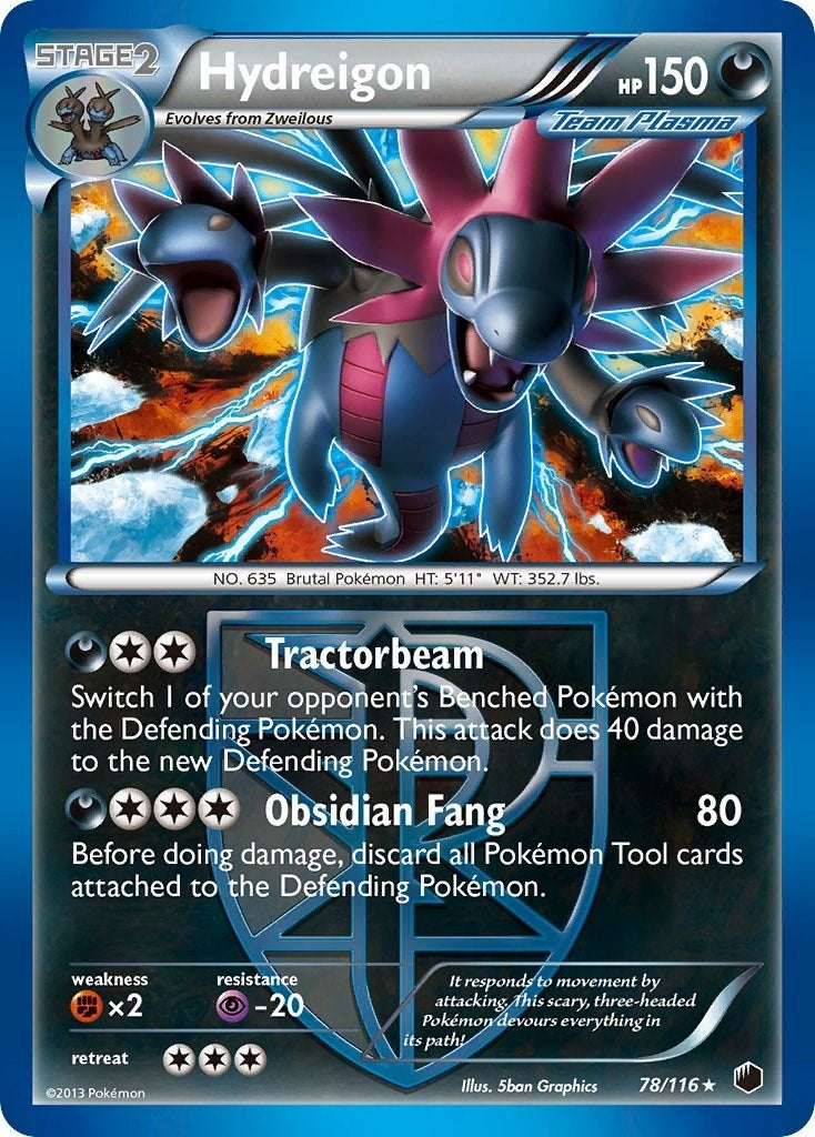 Hydreigon (Team Plasma) (78/116) (PLF)