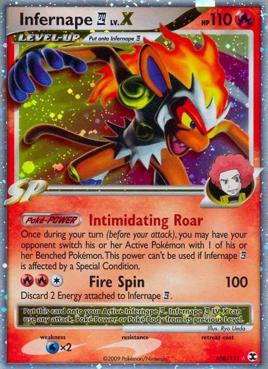 Infernape E4 Lv.X (108/111) (RR)