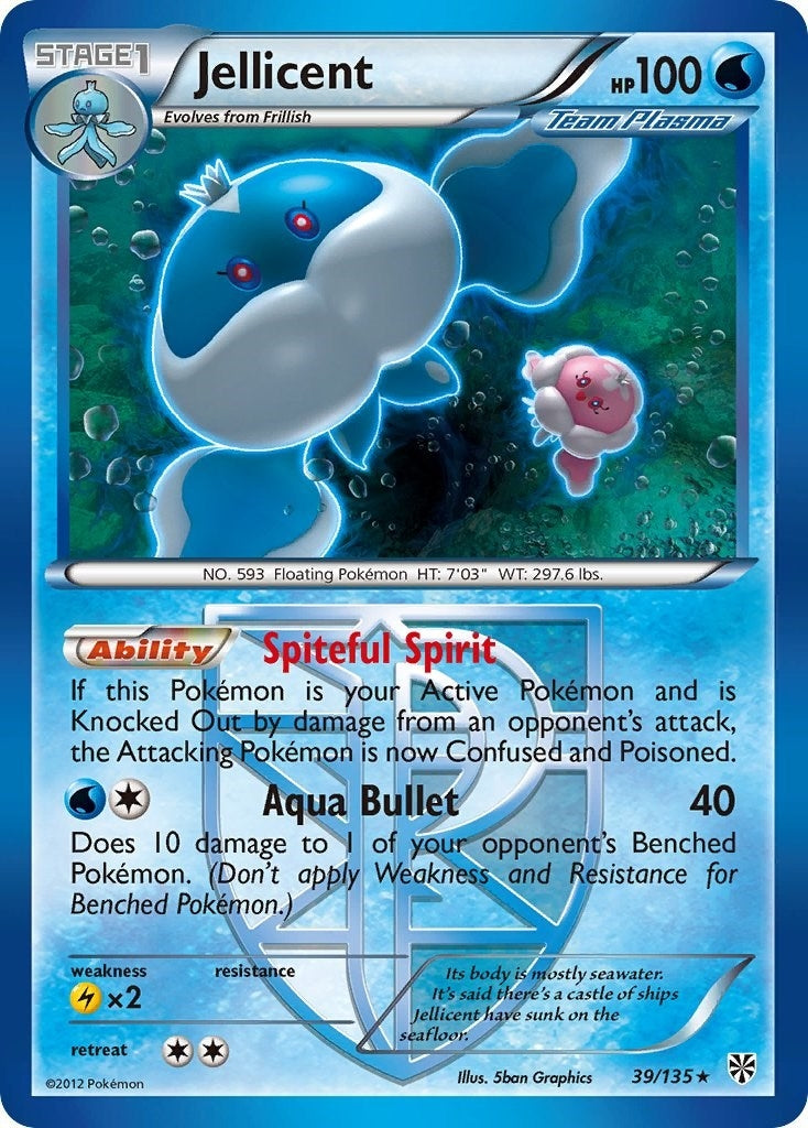 Jellicent (Team Plasma) (39/135) (PLS)