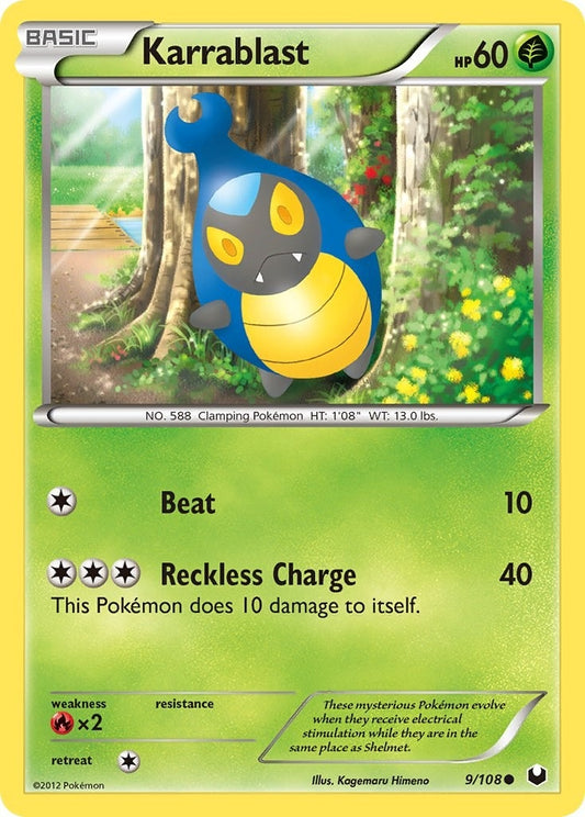 Karrablast (9/108) (DEX)
