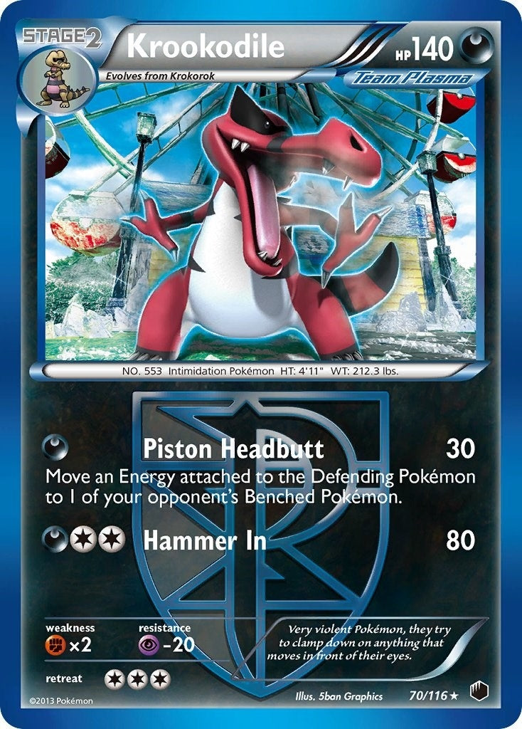 Krookodile (Team Plasma) (70/116) (PLF)