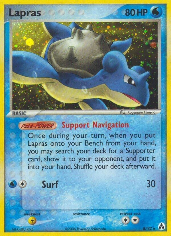 Lapras (8/92) (LM)