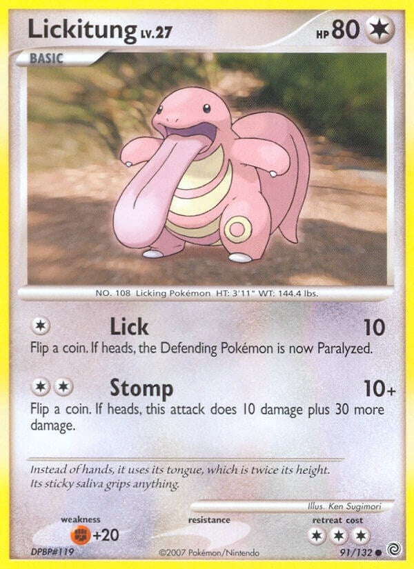 Lickitung (91/132) (SW)