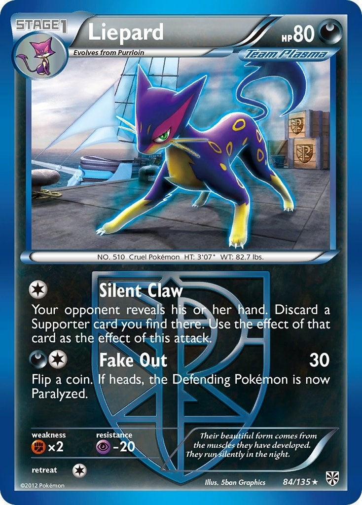 Liepard (Team Plasma) (84/135) (PLS)