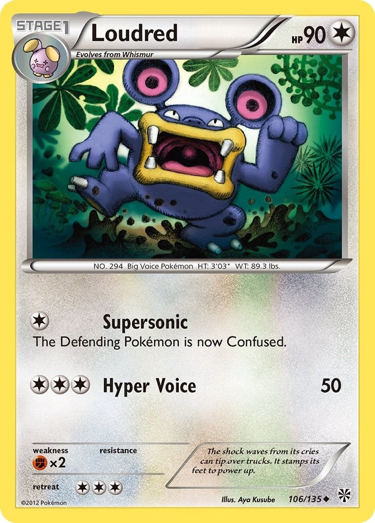 Loudred (106/135) (PLS)