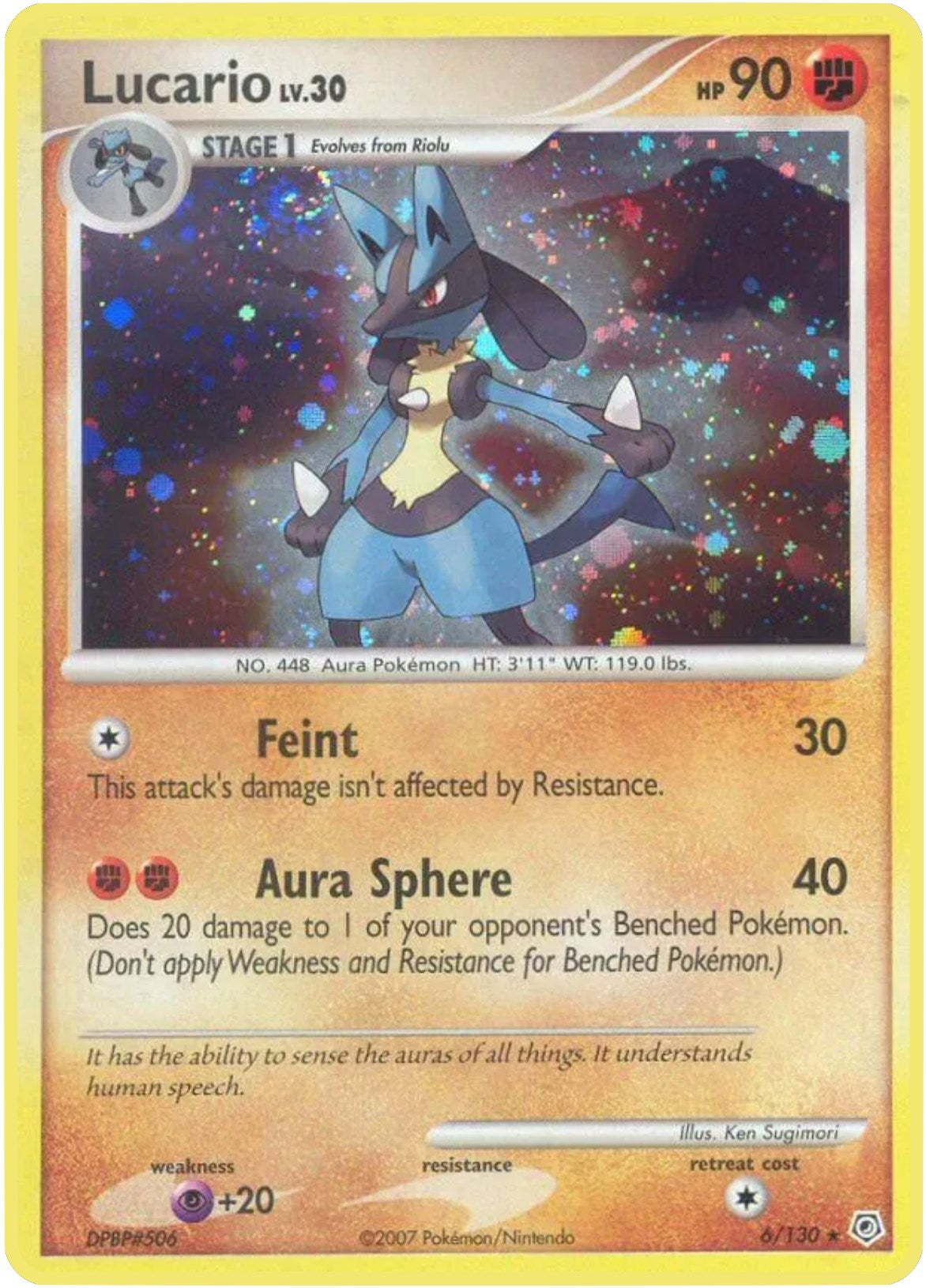 Lucario (6/130) (DP)
