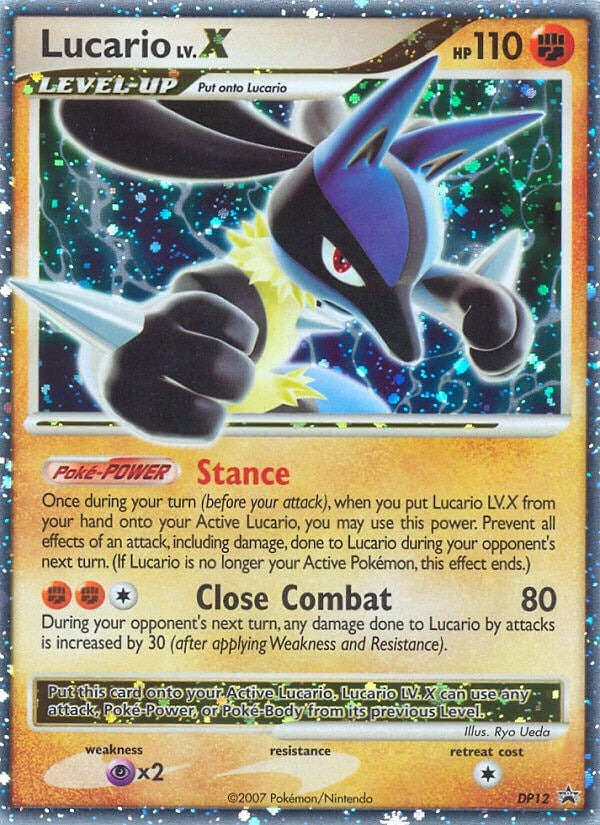 Lucario LV.X - DP12 (DP12) (PR)