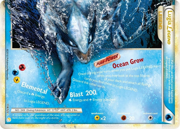 Lugia Legend (Bottom) (114/123) (HS)
