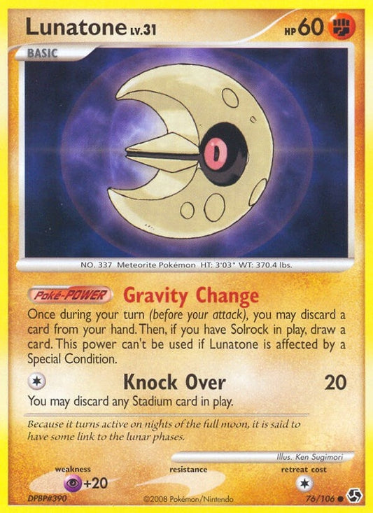 Lunatone (76/106) (GE)