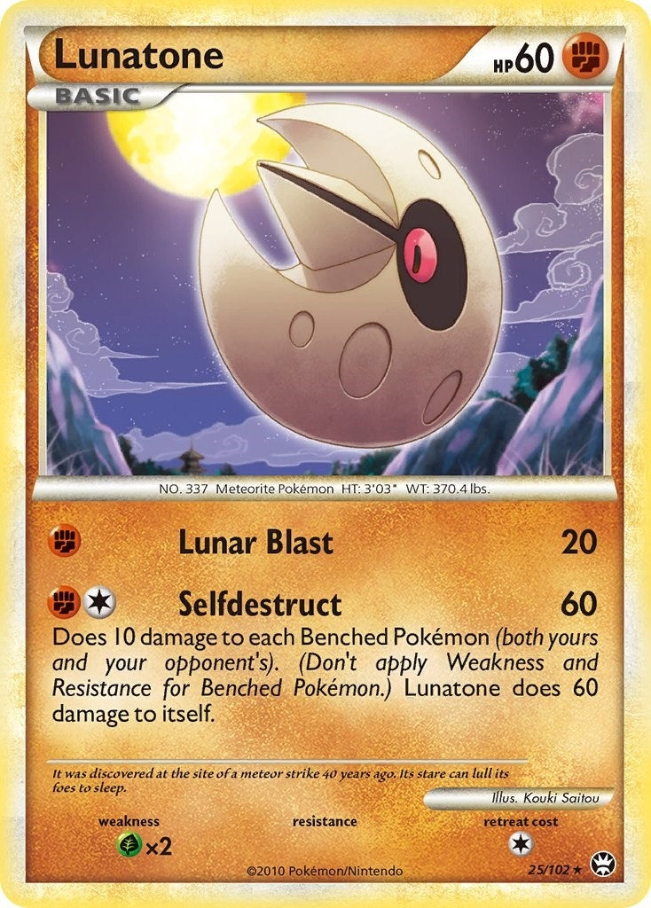Lunatone (25/102) (TM)