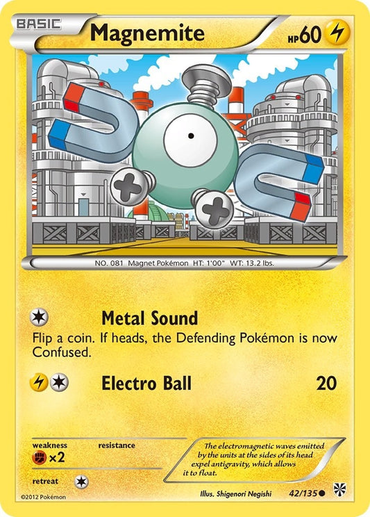 Magnemite (42) (42/135) (PLS)