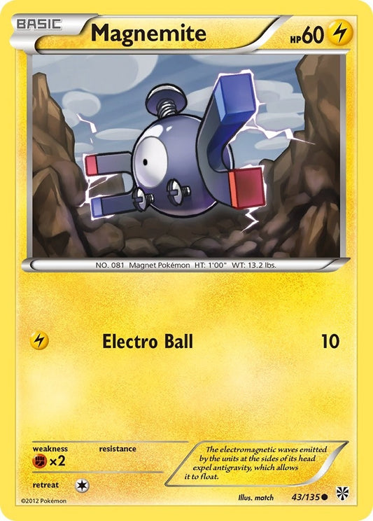 Magnemite (43) (43/135) (PLS)