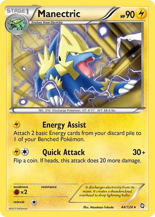 Manectric (44) (44/124) (DRX)