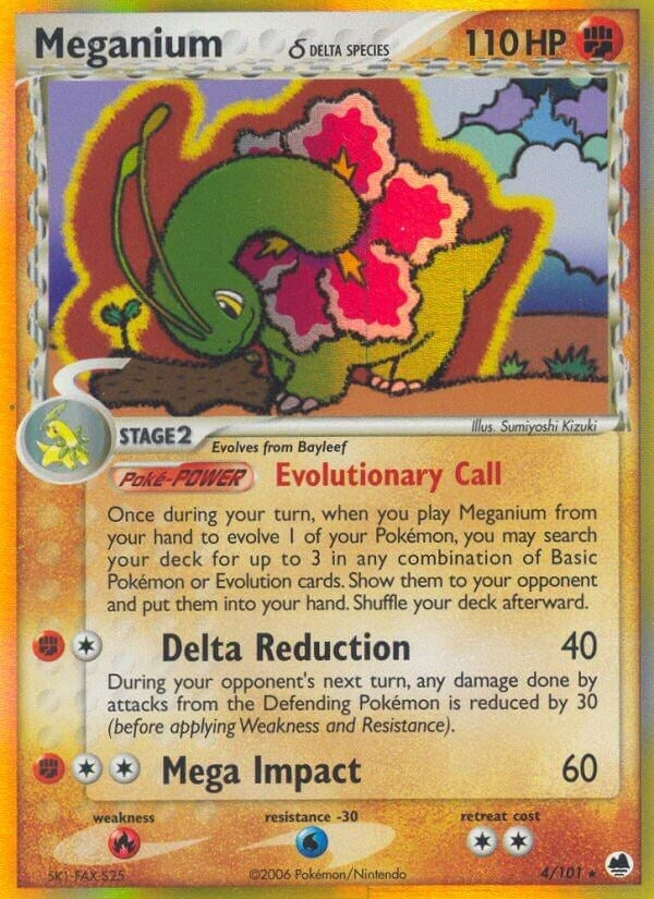 Meganium (Delta Species) (4/101) (DF)