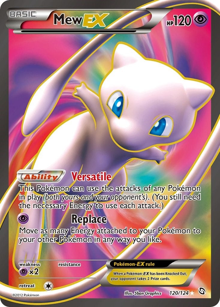 Mew EX (120 Full Art) (120/124) (DRX)