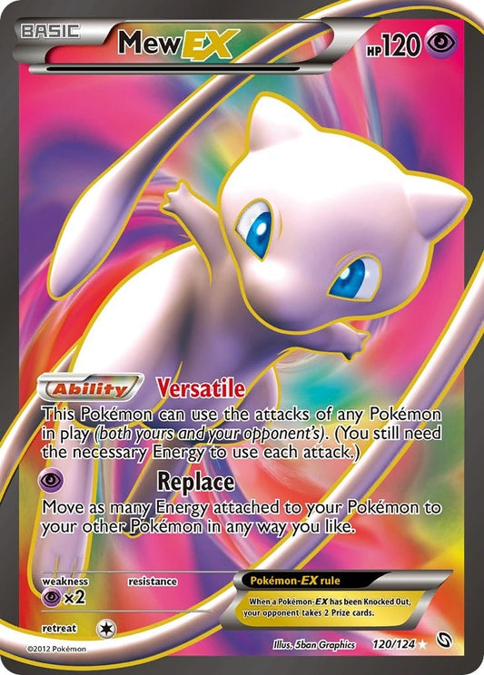Mew EX (120 Full Art) (120/124) (DRX)