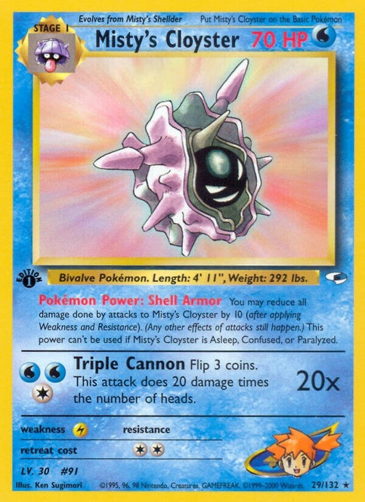 Misty's Cloyster (029/132) (G1)