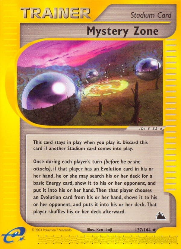 Mystery Zone (137/144) (SK)