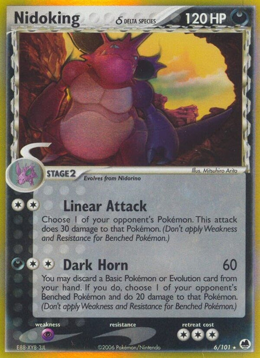 Nidoking (Delta Species) (6/101) (DF)