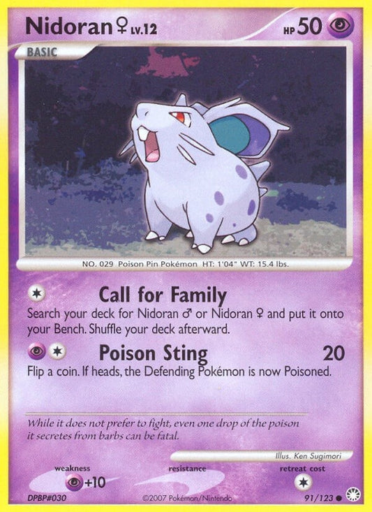 Nidoran F (91/123) (MT)