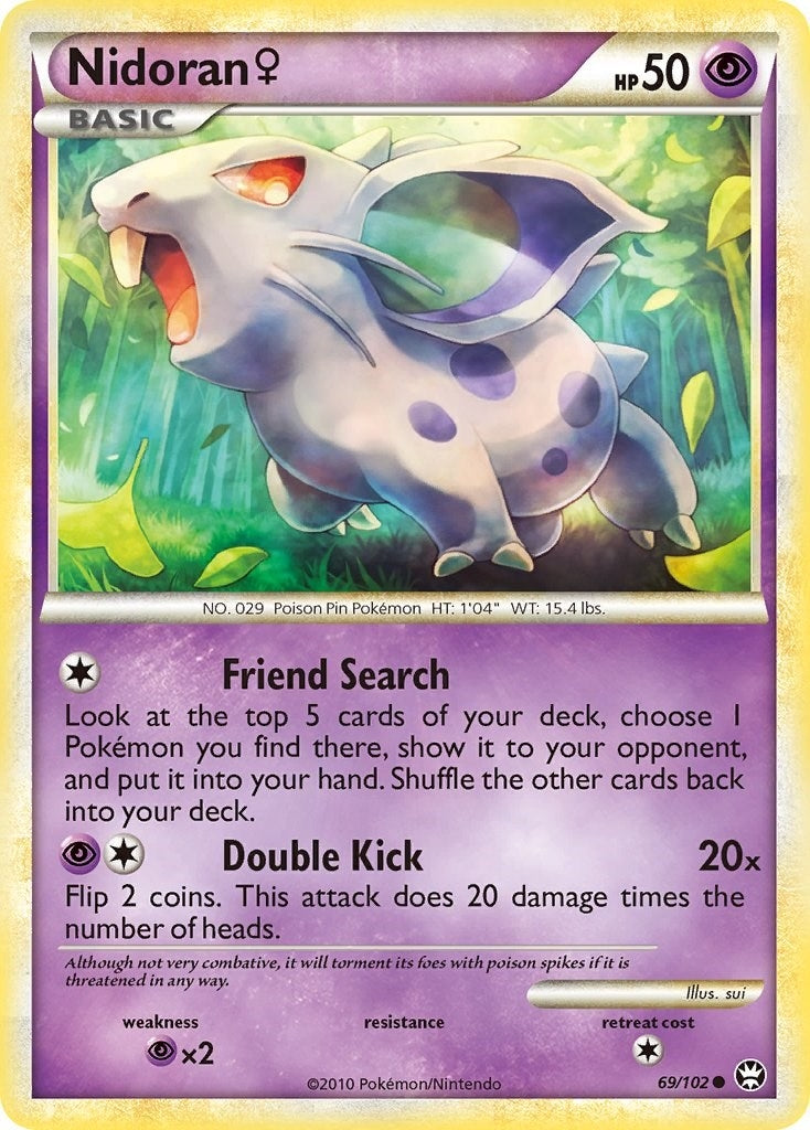 Nidoran F (69/102) (TM)
