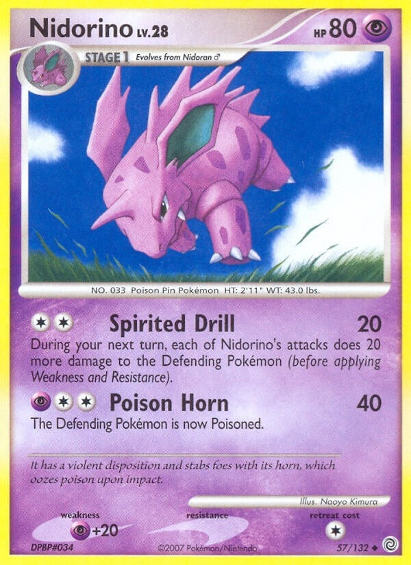 Nidorino (57/132) (SW)