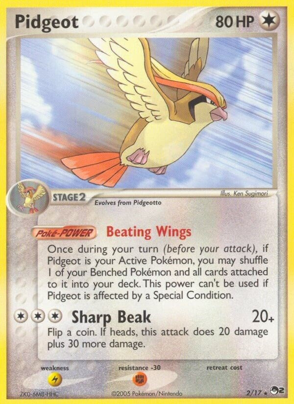 Pidgeot (002/017) (POP)