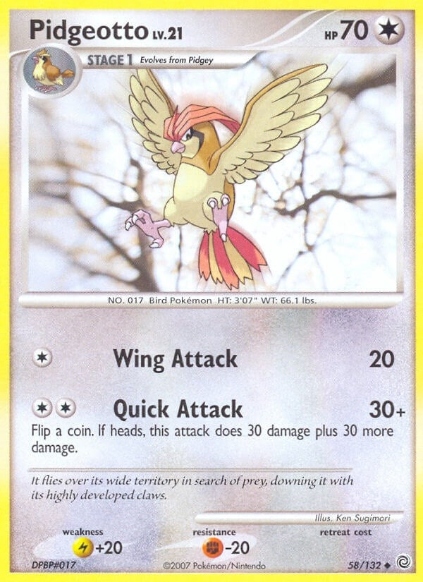 Pidgeotto (58/132) (SW)