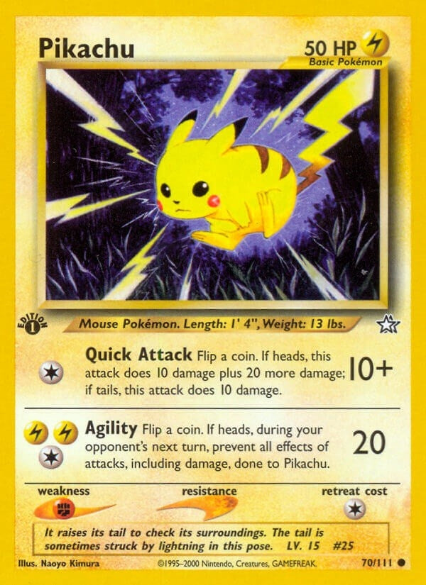 Pikachu (070/111) (N1)