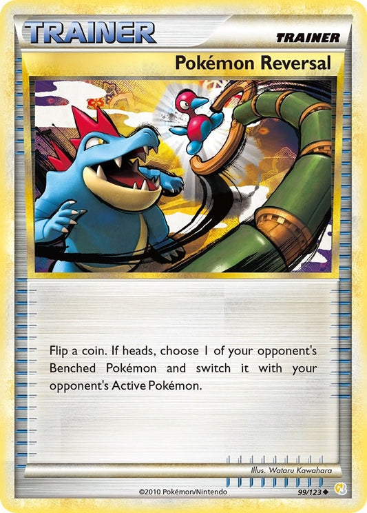 Pokemon Reversal (99/123) (HS)