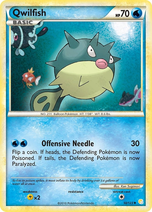 Qwilfish (50/123) (HS)