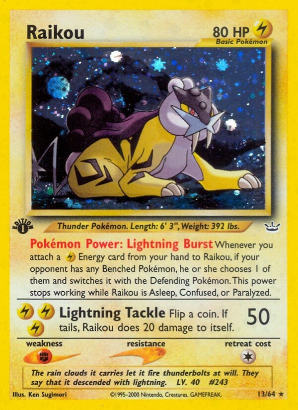 Raikou (13) (13/64) (N3)