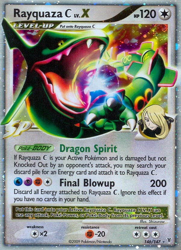 Rayquaza C Lv.X (146) (SV)