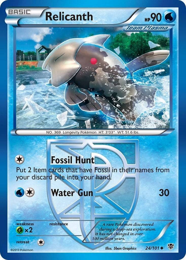 Relicanth (Team Plasma) (24/101) (PLB)