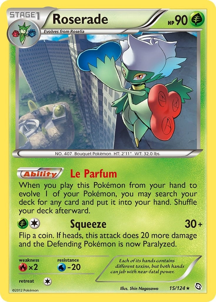 Roserade (15) (15/124) (DRX)