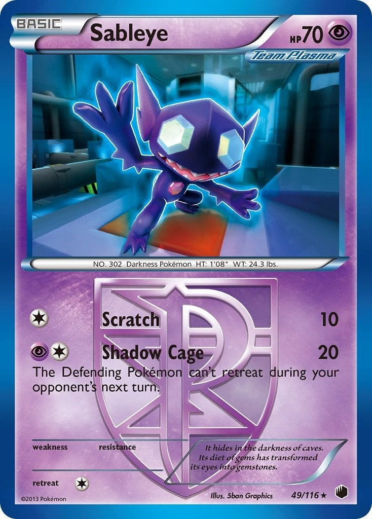 Sableye (Team Plasma) (49/116) (PLF)