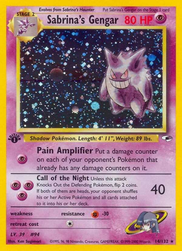 Sabrina's Gengar (014/132) (G1)