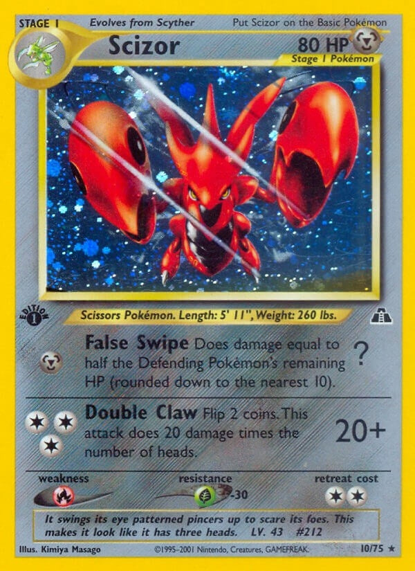 Scizor (10) (10/75) (N2)