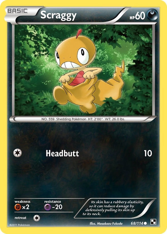 Scraggy (68/114) (BLW)