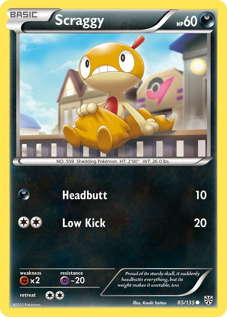Scraggy (85/135) (PLS)