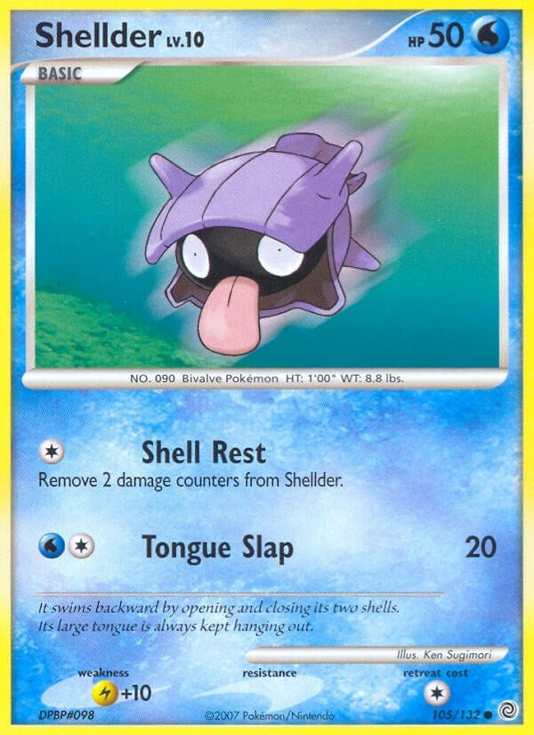 Shellder (105/132) (SW)