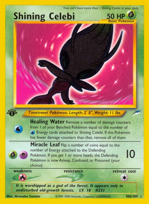 Shining Celebi (106/105) (N4)