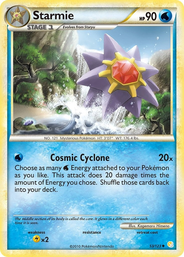 Starmie (53/123) (HS)