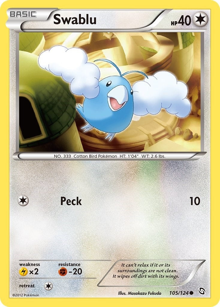 Swablu (105) (105/124) (DRX)
