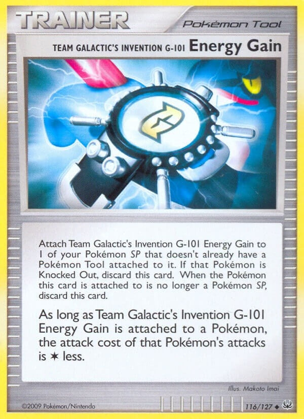 Team Galactic's Invention G-101 Energy Gain (116/127) (PL)