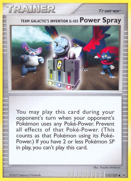 Team Galactic's Invention G-103 Power Spray (117/127) (PL)