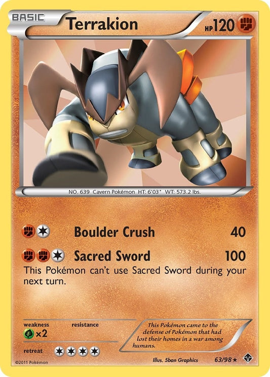 Terrakion (63/98) (EPO)