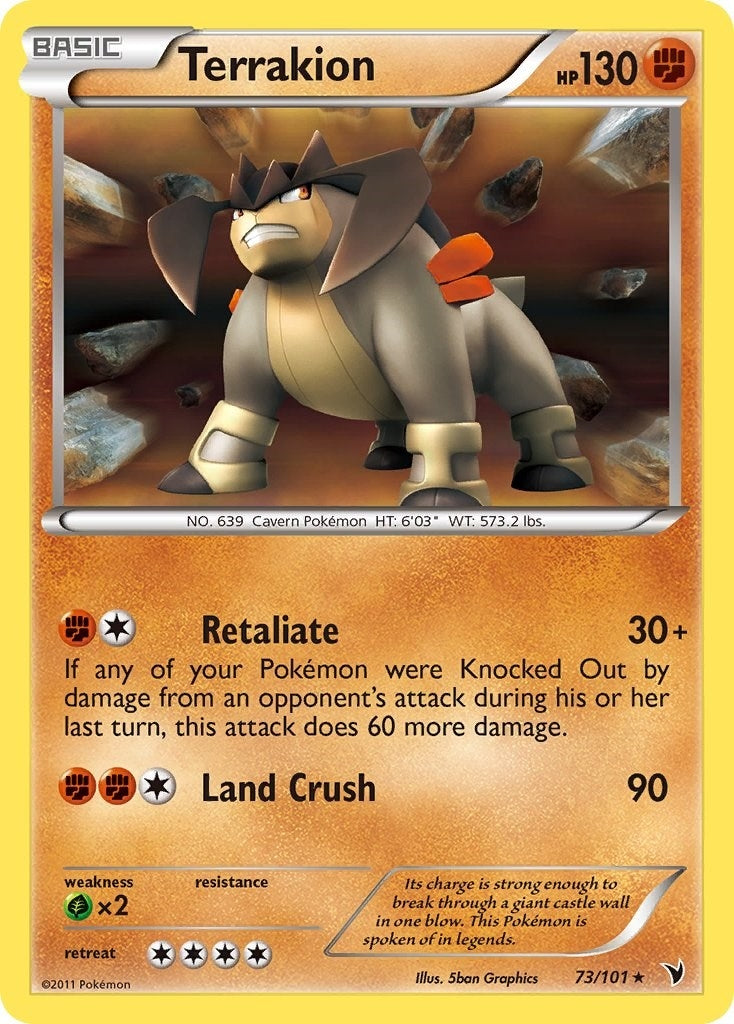 Terrakion (73/101) (NVI)
